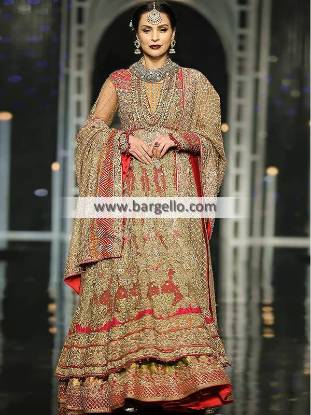 Pakistani Wedding Anarkali Gown Brisbane Australia Floor Length Wedding Gown With Price