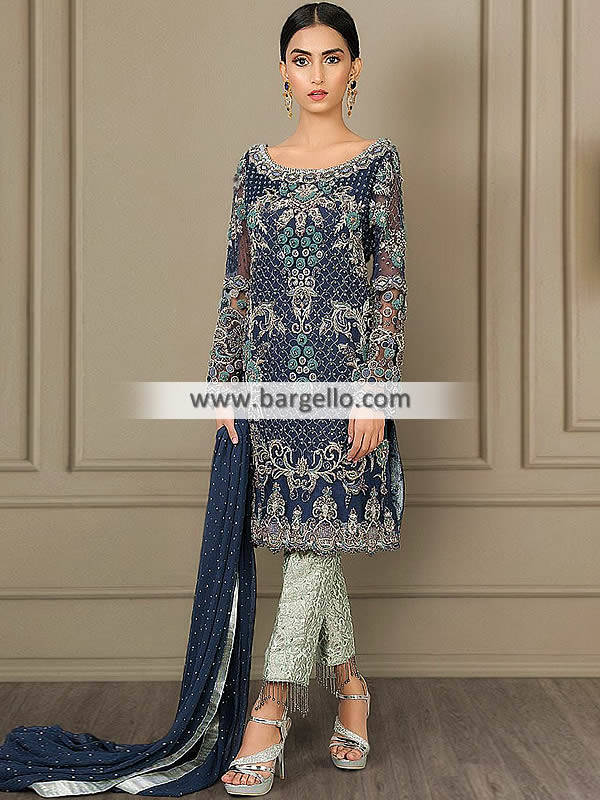 Boat neck clearance pakistani dress