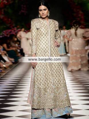 Trendy Bridal Sharara Dresses Pakistan Designer Sharara Dresses Bath London UK