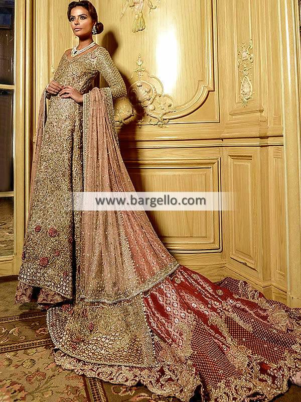 Trendiest Wedding Dresses Pakistan Faraz Manan Wedding Lehenga