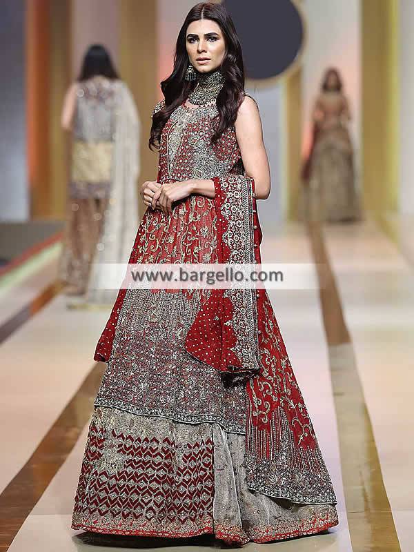 Pakistani Bridal Wedding Lengha Bridal Wedding Lenghas Al Rayyan Qatar