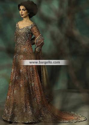 Walima Dresses Luxurious Bridal Anarkali Dresses Flushing New York Designer Mehdi