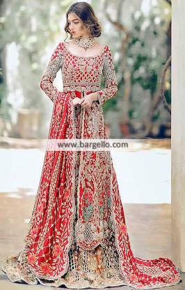 Pakistani Bridal Dresses Jackson Heights New York Traditional Bridal Dresses Heavy Embellished