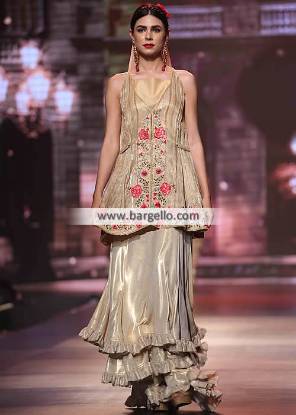 Yasmeen Zaman Wedding Dresses Three Tiered Lehenga Skirt Dresses Evening Dresses