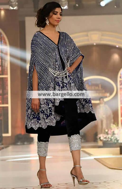 Pakistani Black Dress Collection - Shehrnaz - Pakistani Designer