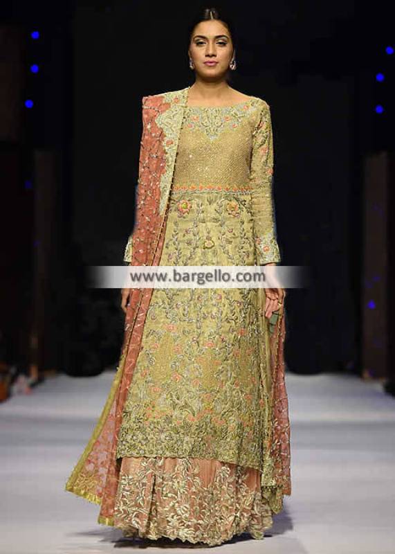 Pakistani Bridal Anarkali Suit Holland Netherland Anarkali Suits Collection with Lehenga