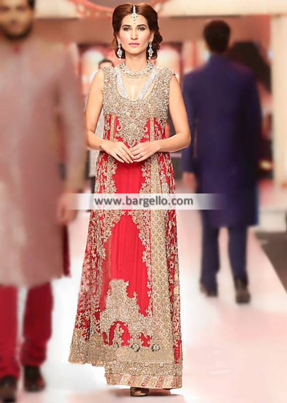 Pakistani Wedding Gowns Manchester UK Red Wedding Gowns HSY Wedding Gowns