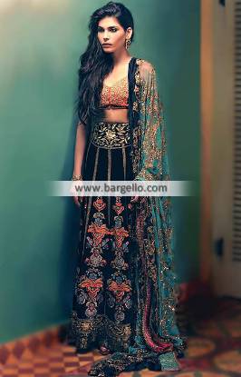 Ostentatious Wedding Lehenga Dresses Oslo Norway for Modern Bride Teena Durani Bridal Dresses