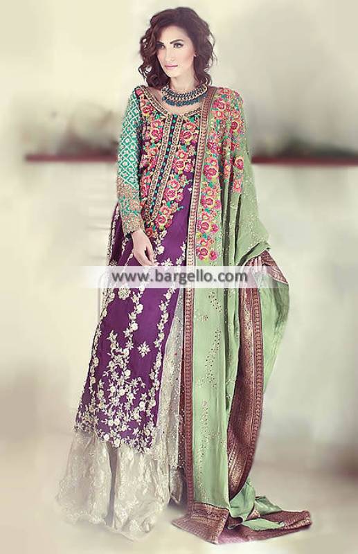 Gorgeous Special Occasion Dress with Beautiful Sharara Dresses ...