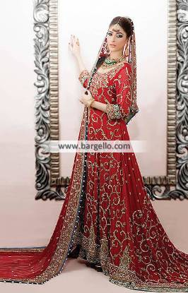 Spectacular Bridal Anarkali Dresses Southall UK for Modern Bride Uzma Shuja Bridal Dresses