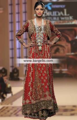 Stunning Bridal Anarkali Dresses Wedding Dress Red Bridal Dresses Artesia California CA USA