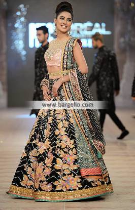 Stylish Bridal Lehenga Dresses Denmark Nomi Ansari Gul Bridal Collection