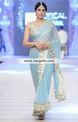 Marvelous Indian Pakistani Saree Wedding Guest Saree Nida Azwer Bridal Saree Collection PFDC