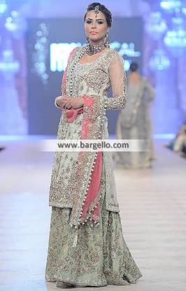 Nickie Nina Wedding Dresses Collection Glorious Desi Bridal Gharara UK USA Canada Australia