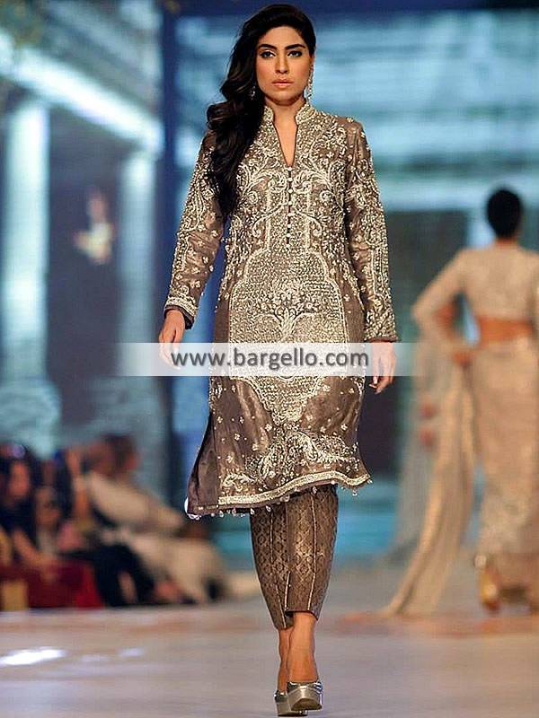 High-Fashion Party Wears Matawan New Jersey USA Faraz Manan Collection PBCW 2014