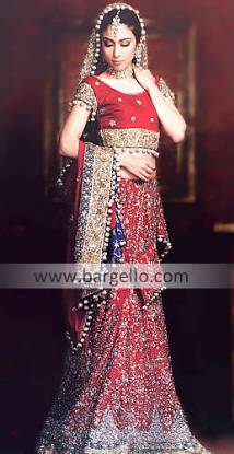 Pakistani bridal dress online store california USA - Bargello