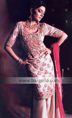 Unique Pakistani Embroidery Makers Bargello Pakistani Embroidery Designer Dresses