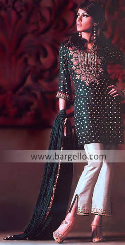 Dragon Fly Green Fashionable Shalwar Kameez Online Shop UK, USA, Australia, Canada