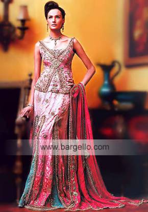 Indian Pakistani Bridal Dresses Partywear Dress Pakistan UK USA Canada Australia