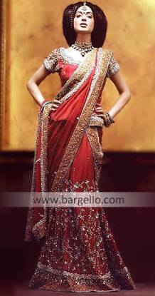 Wedding Bridal Sarees, Designer Lehengas Sarees, Pakistani Indian Saris