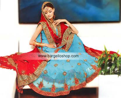 Pakistani Designer Gharara, Wedding Dress