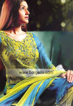 Silk Trouser Suit, Pakistani Designer Dresses