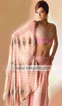 Pakistani Designer Sari Fully Embellished Designer Saree