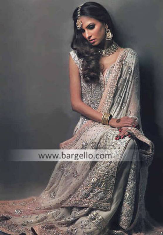Chiffon Asian Bridal Wear, Chiffon Indian Bridals, South Asian Designer ...