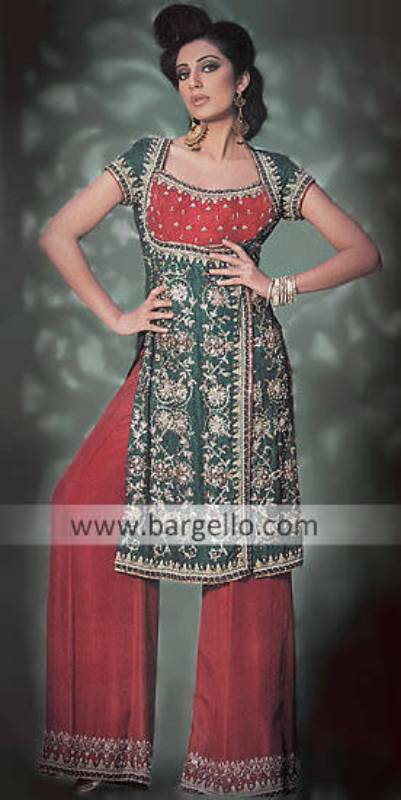 Unique Pakistani Embroidery Makers Bargello Pakistani Embroidery Designer Dresses