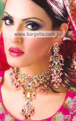 Indian Bridal Kundan Imitation Jewellery Wedding Bangles Bracelets Earrings Indian Costume Jewelry