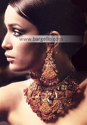 Indian Bridal Kundan Imitation Jewellery Wedding Bangles Bracelets Earrings Indian Costume Jewelry