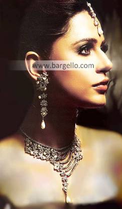 Traditional Pakistani Indian Bridal Evening Party Jewellery in Green Street, London