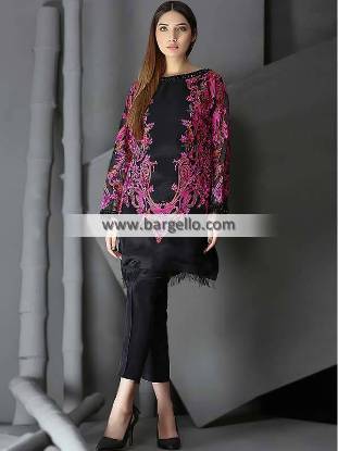 Pakistani Evening Suits Dorset England UK Latest Evening Suits Pakistan Butterfly Blush by HSY, HSY Luxury Pret Collection
