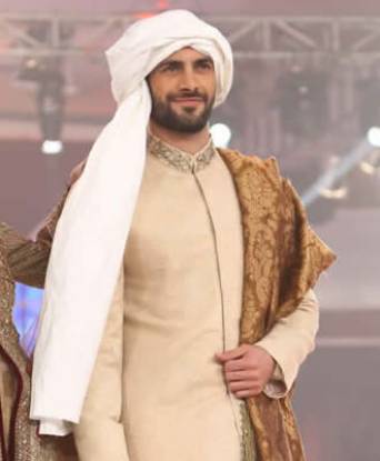 Pakistani Designer Stylish White Turban Cotton Turban