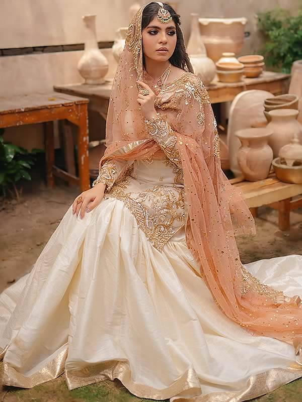 Pakistani Wedding Gharara Suit For Nikah Plano Texas Usa Designer Wedding Gharara 