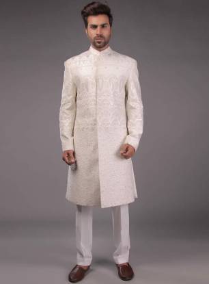 Modern Styles Jamawar Sherwani Durham London UK Sherwani Designs