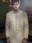 Off-White Groom Sherwani in Banarasi Jamawar laguna hills California CA USA