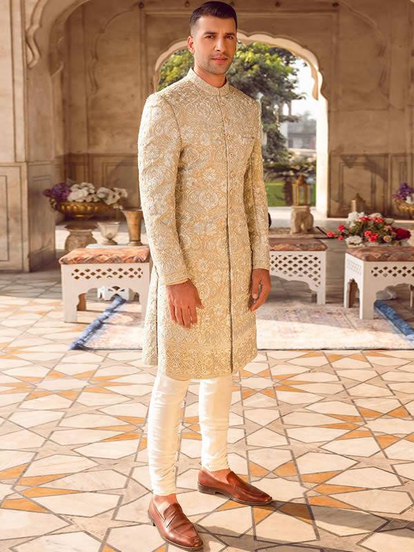 Designer Groom Black Sherwani for Wedding Wear #GN88 | Sherwani for men  wedding, Wedding kurta for men, Groom dress men
